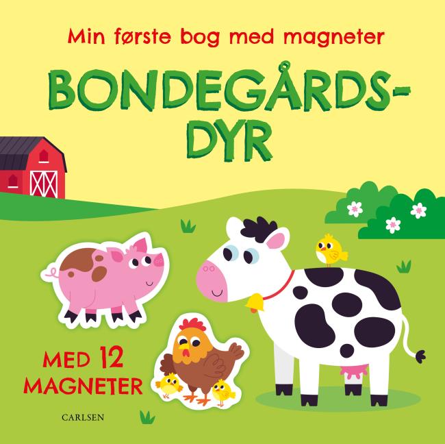 Min første bog med magneter: bondegårdsdyr