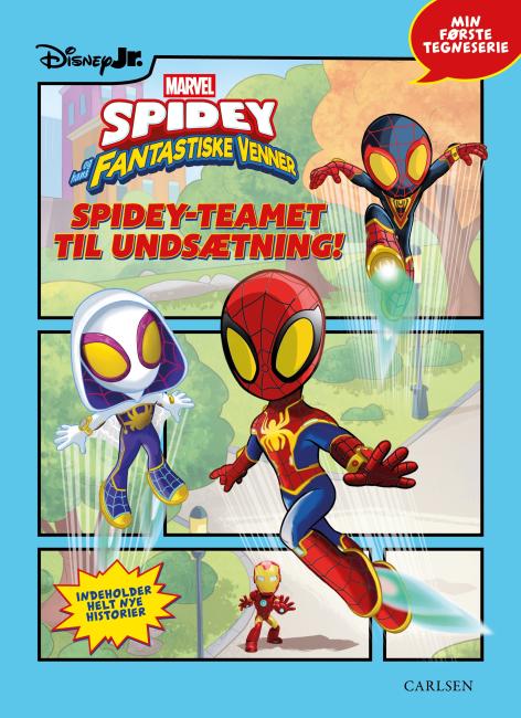 Min første tegneserie: Spidey og hans fantastiske venner - Spidey-teamet til undsætning! 